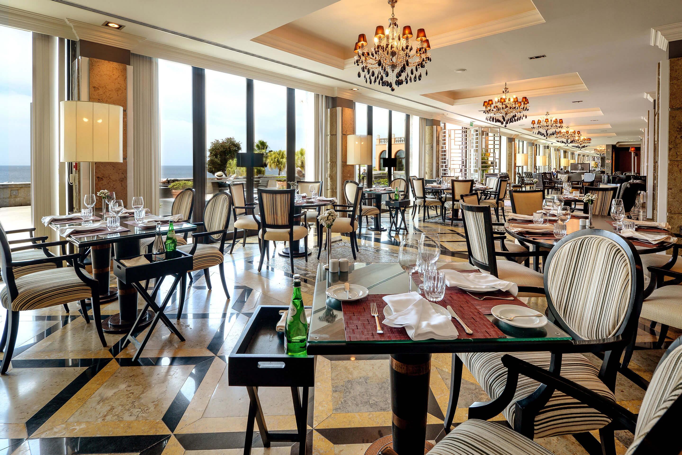 Grande Real Villa Italia Hotel & Spa Cascais Bagian luar foto The restaurant