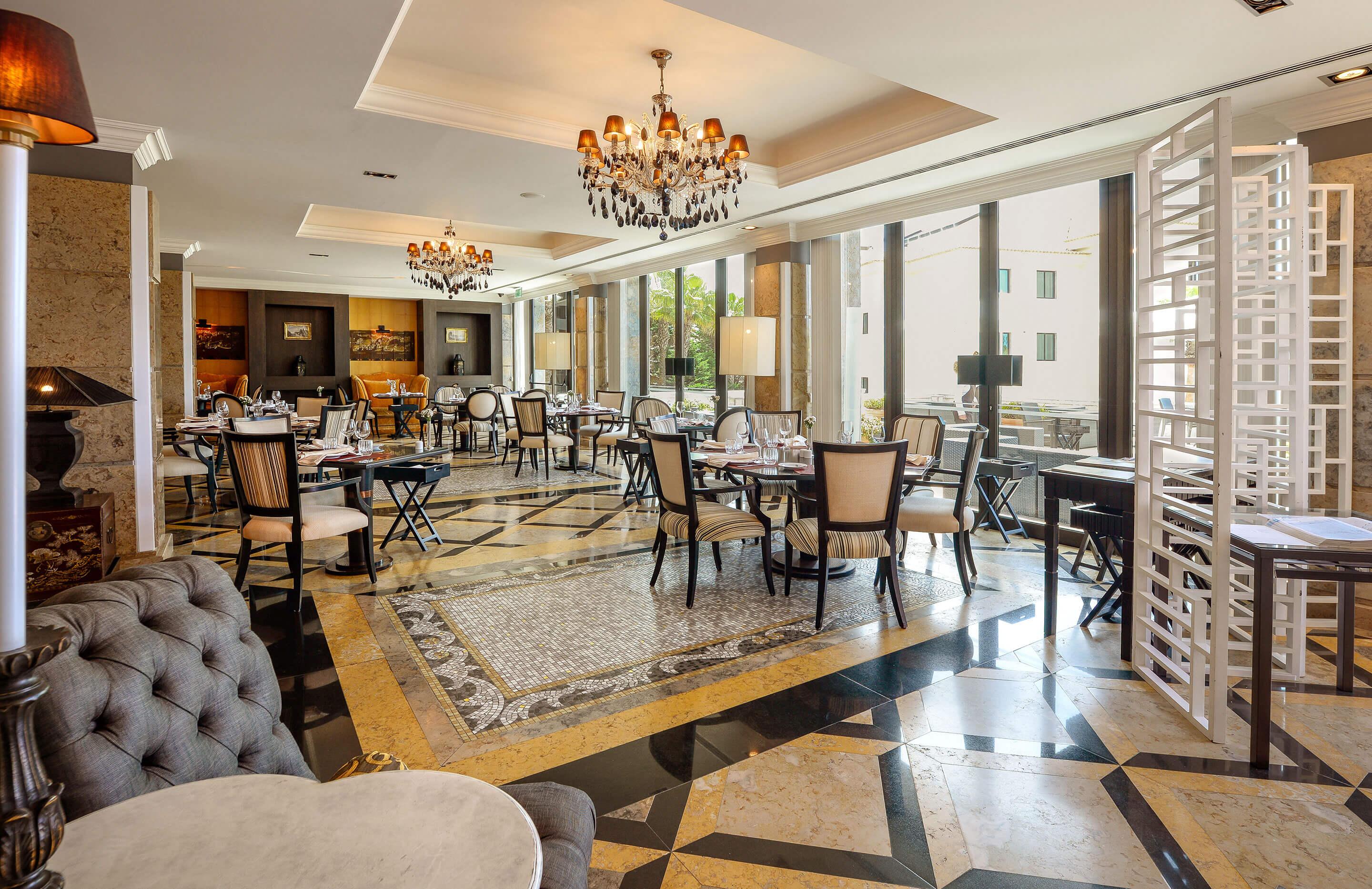 Grande Real Villa Italia Hotel & Spa Cascais Bagian luar foto The restaurant