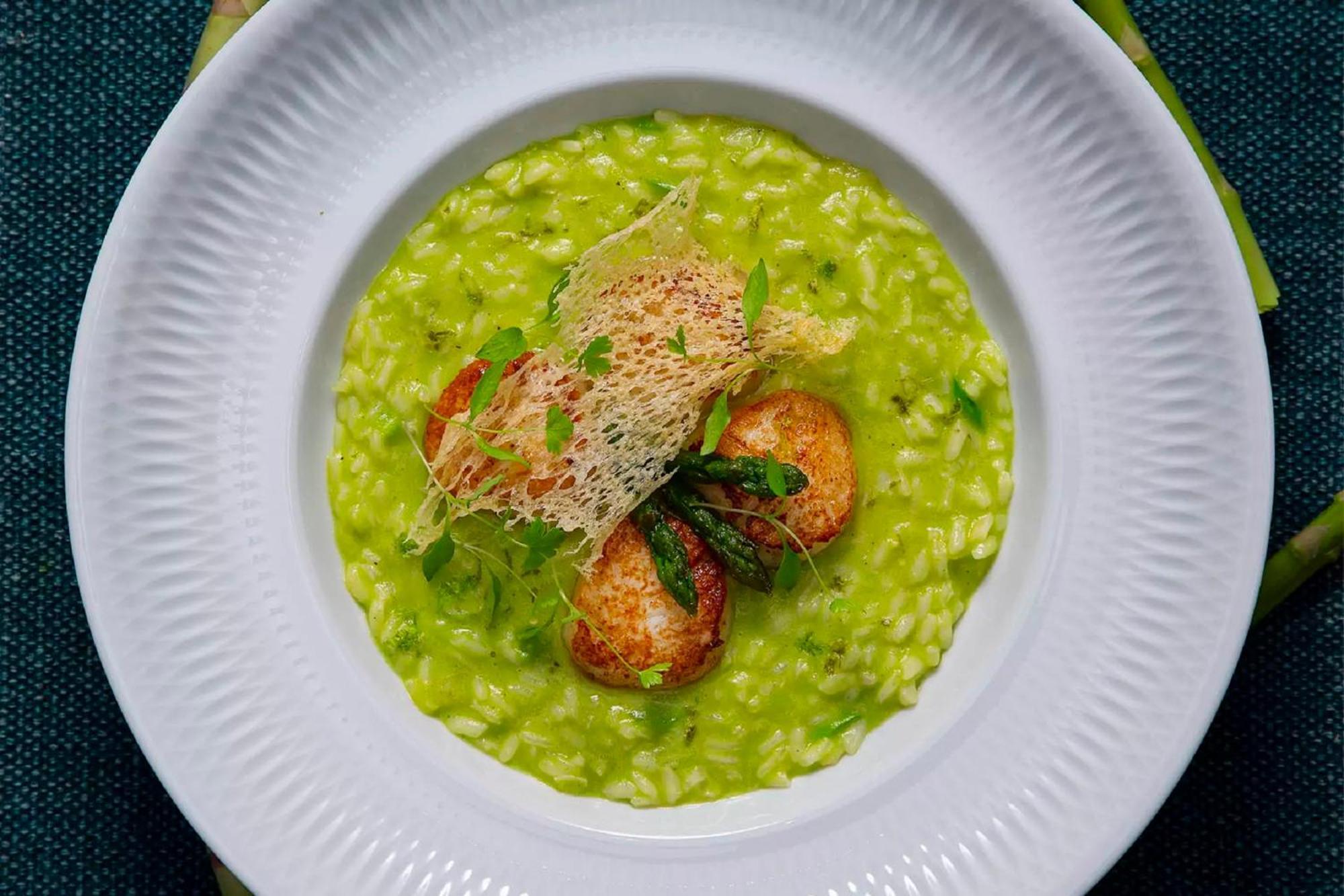 Grande Real Villa Italia Hotel & Spa Cascais Bagian luar foto Riso al pesto